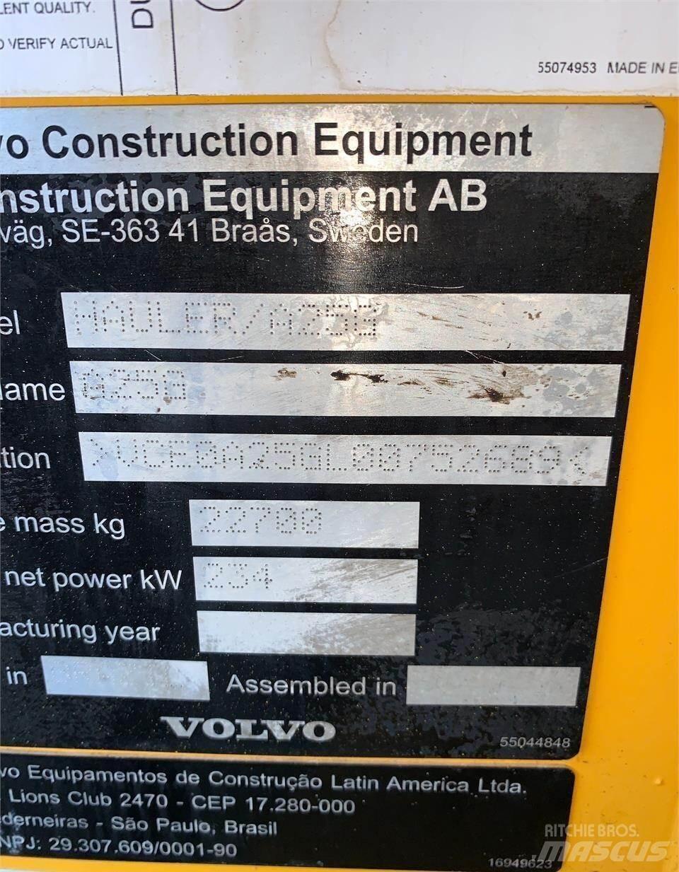 Volvo A25G ساحبات مفصلية