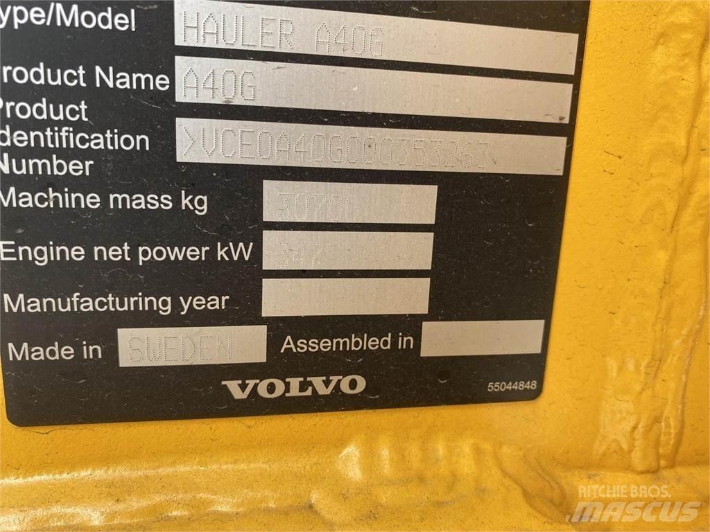 Volvo A40G ساحبات مفصلية