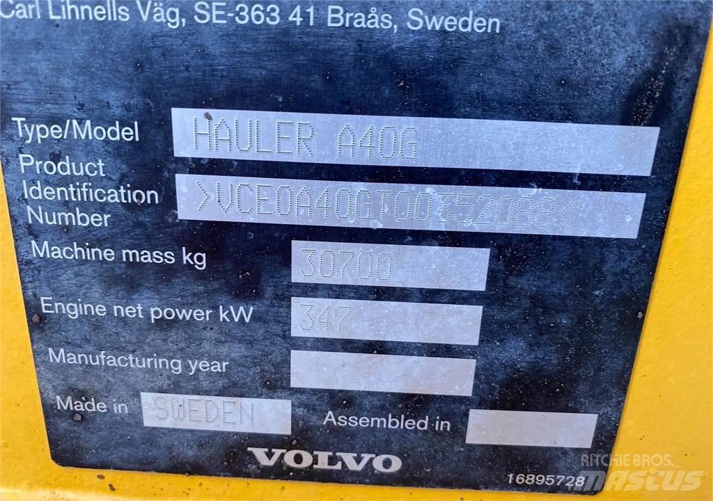 Volvo A40G ساحبات مفصلية