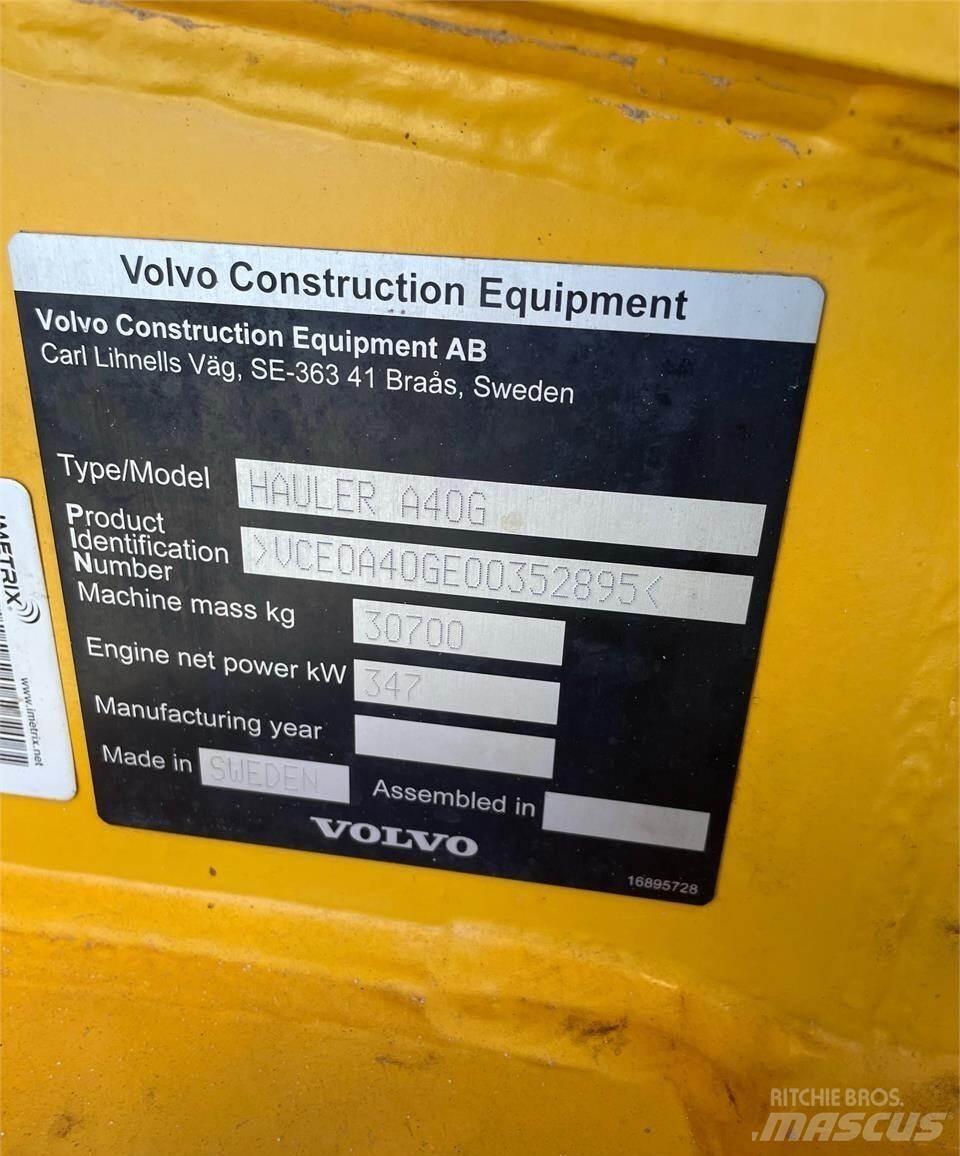 Volvo A40G ساحبات مفصلية