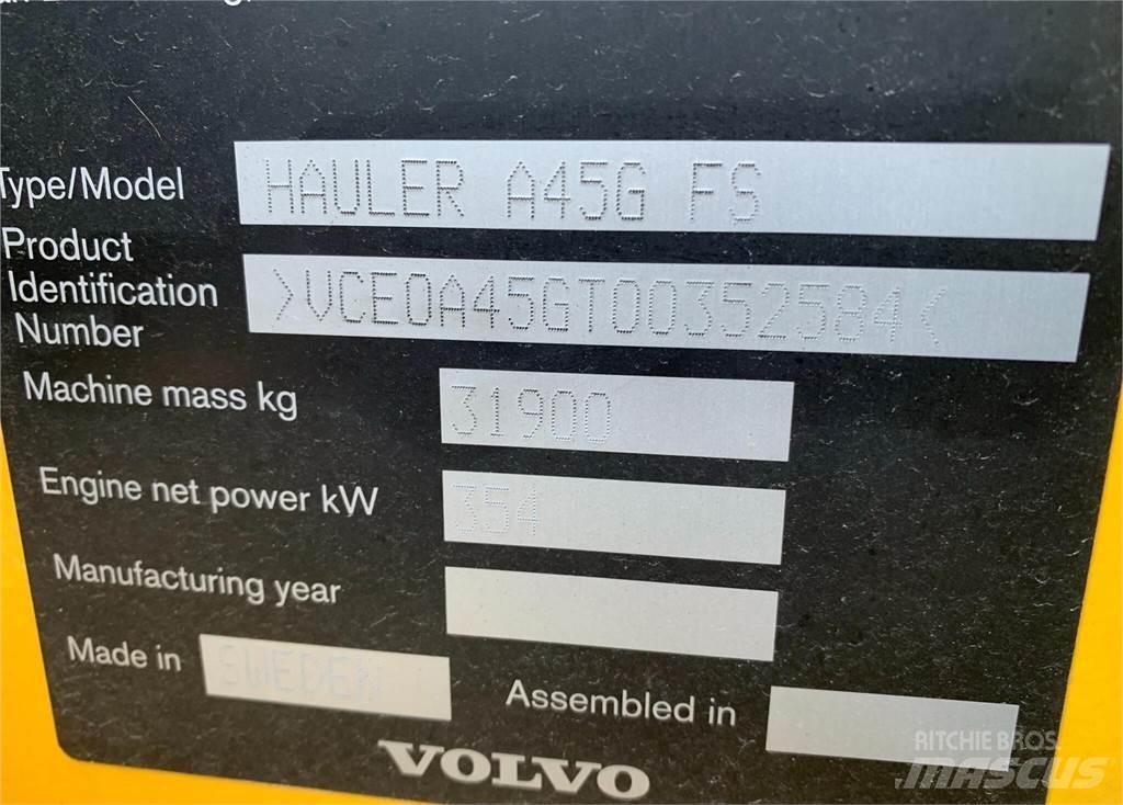 Volvo A45G FS ساحبات مفصلية