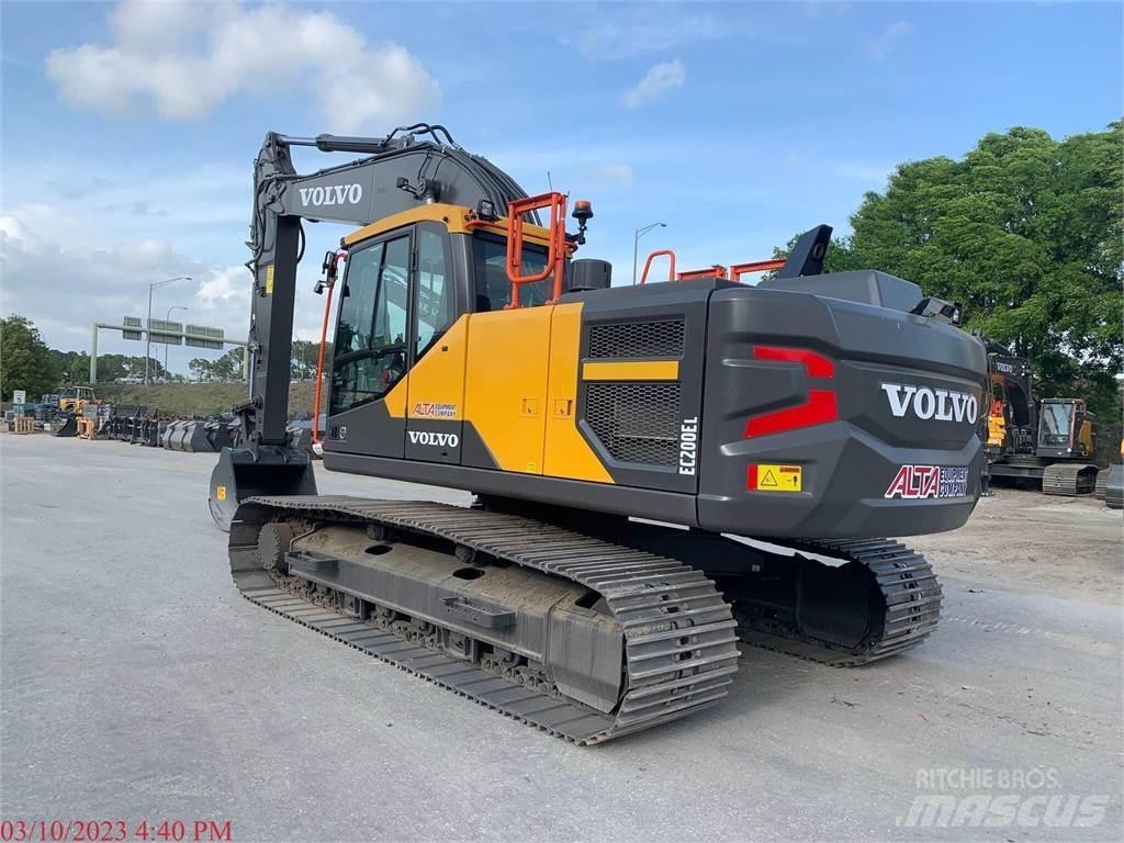 Volvo EC200EL حفارات زحافة