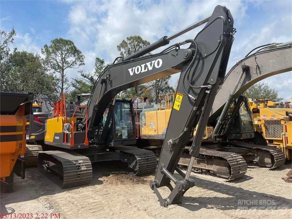 Volvo EC200EL حفارات زحافة