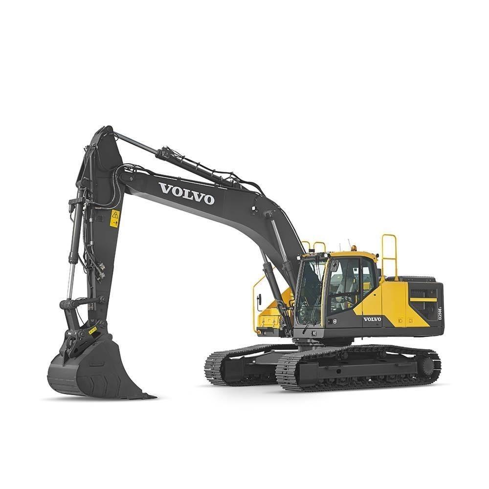 Volvo EC250EL حفارات زحافة