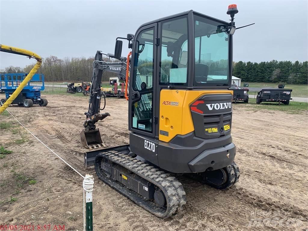 Volvo EC27D حفارات صغيرة أقل من 7 طن (حفارات صغيرة)