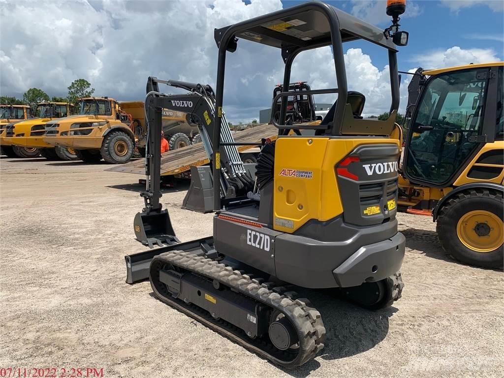 Volvo EC27D حفارات صغيرة أقل من 7 طن (حفارات صغيرة)