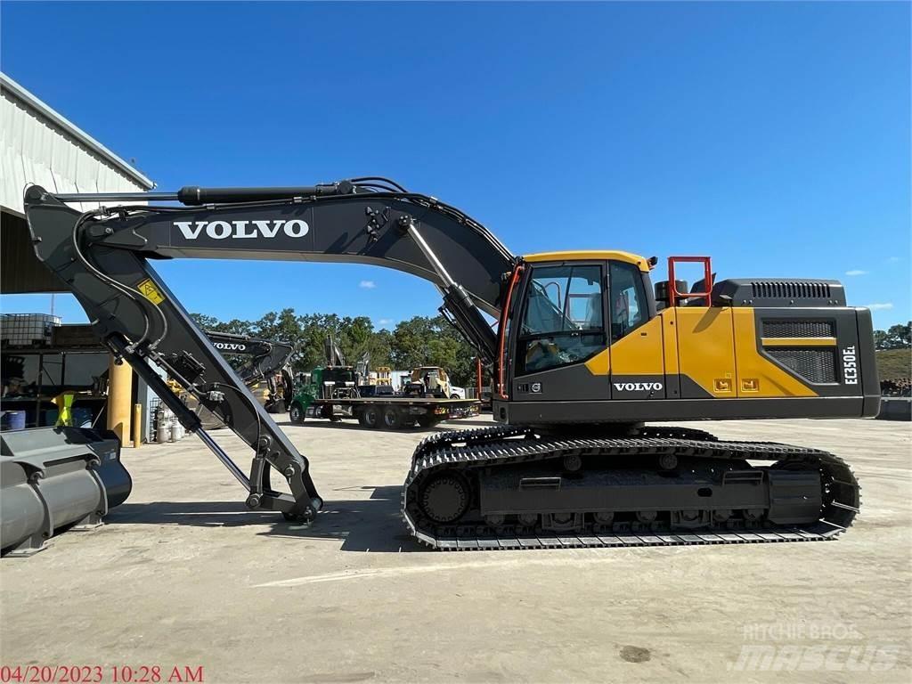 Volvo EC350EL حفارات زحافة