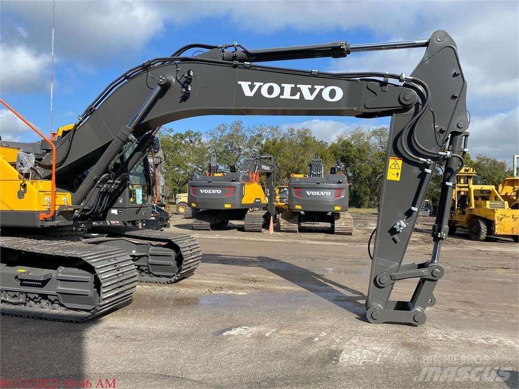 Volvo EC350EL حفارات زحافة