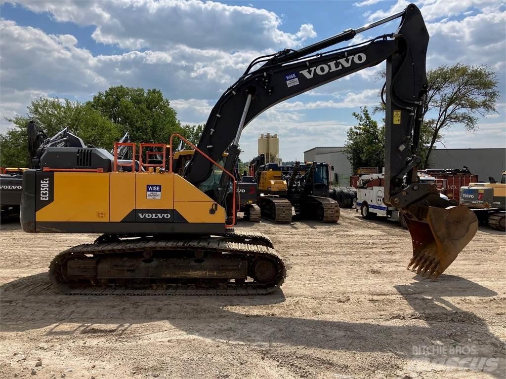 Volvo EC350EL حفارات زحافة