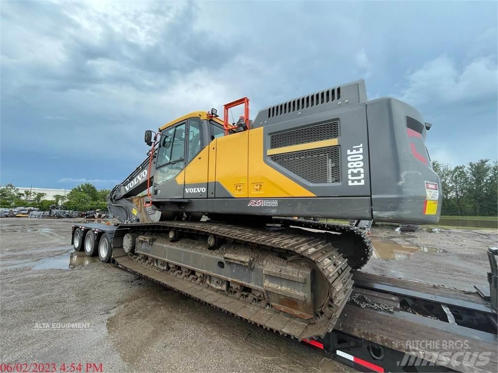 Volvo EC380EL حفارات زحافة