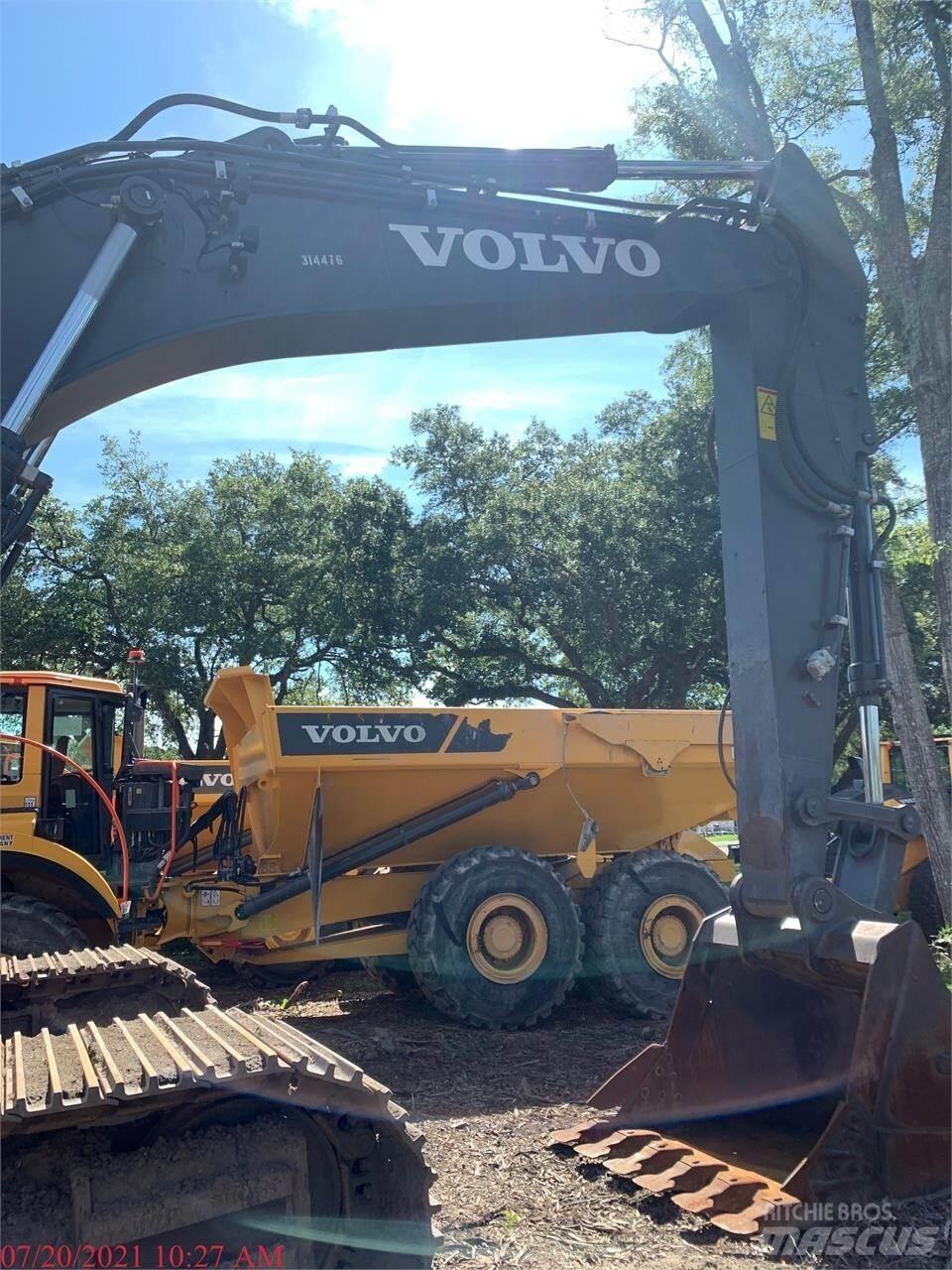 Volvo EC380EL حفارات زحافة