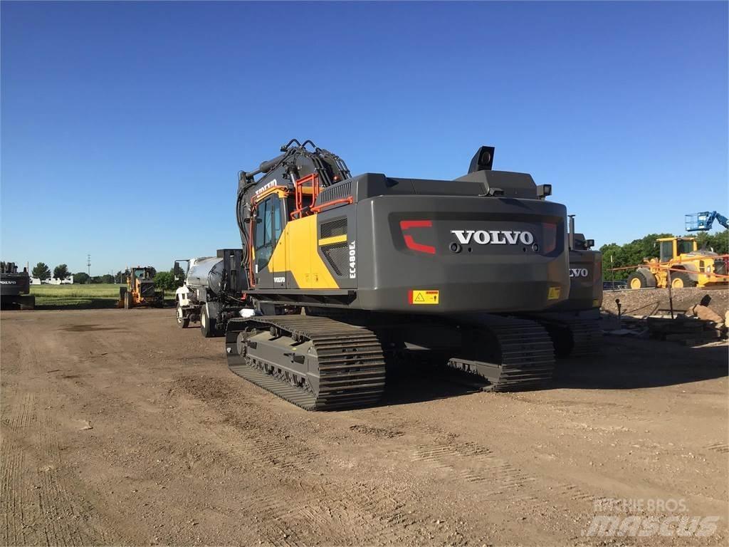 Volvo EC480EL حفارات زحافة