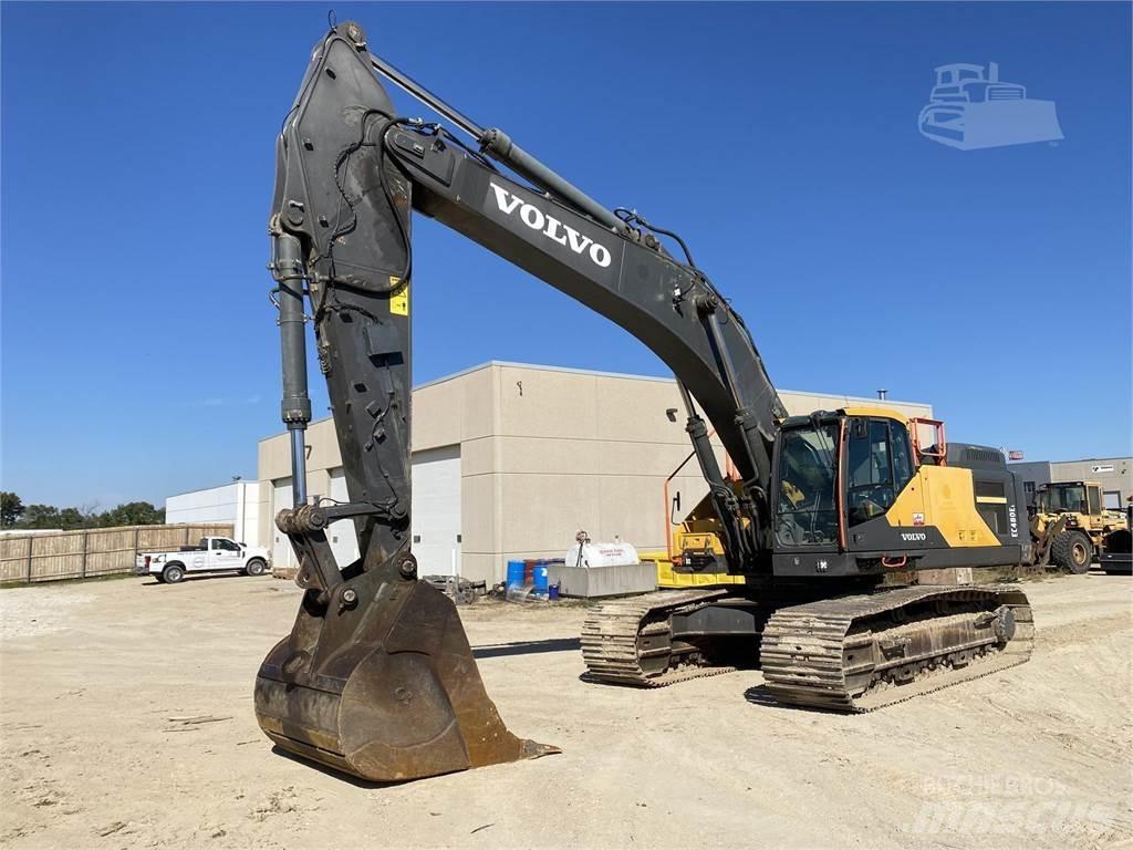 Volvo EC480EL حفارات زحافة