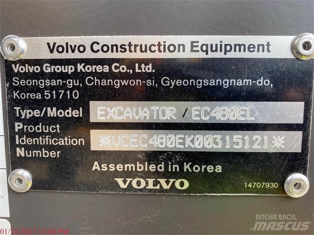 Volvo EC480EL حفارات زحافة