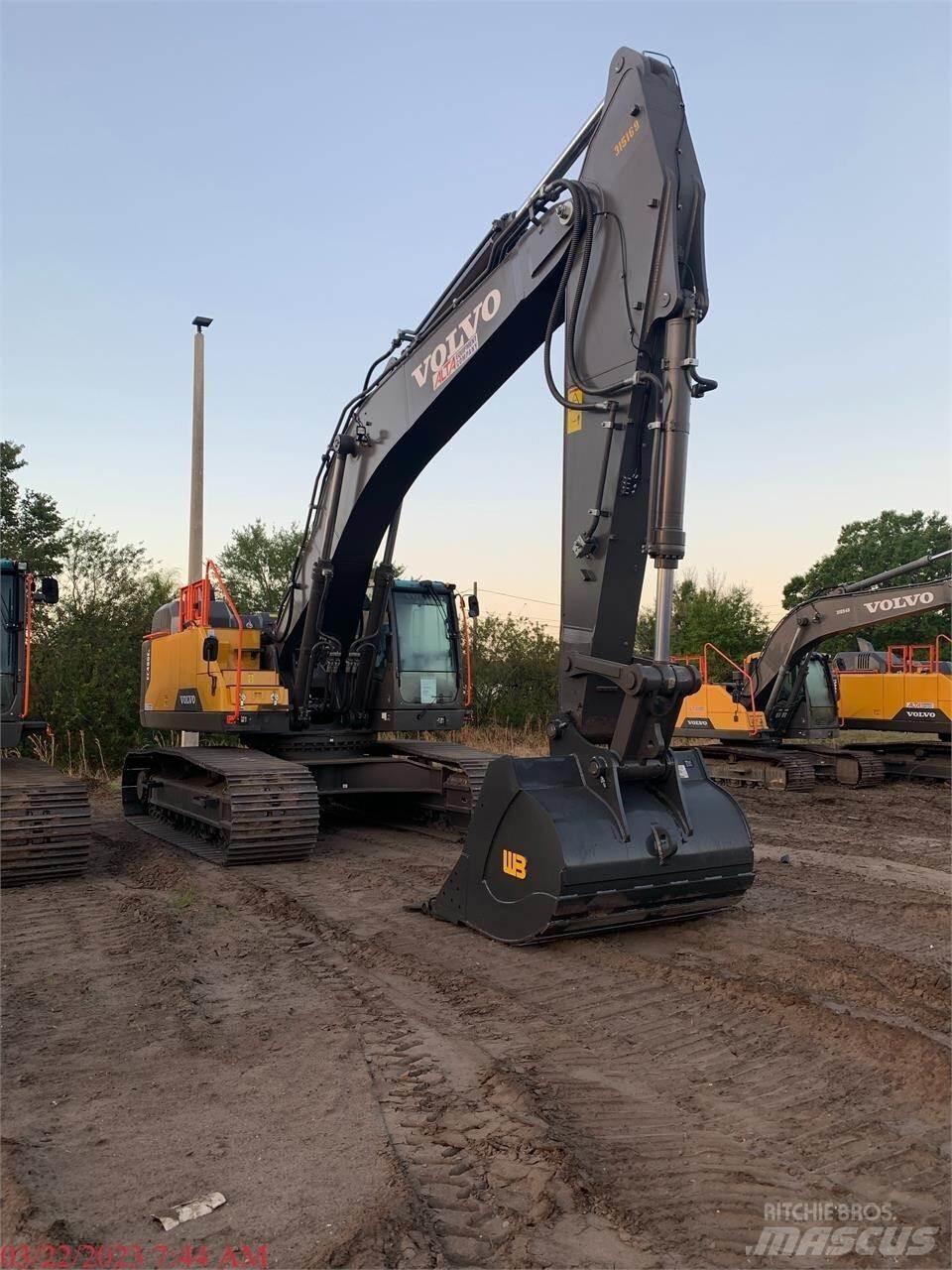 Volvo EC480EL حفارات زحافة