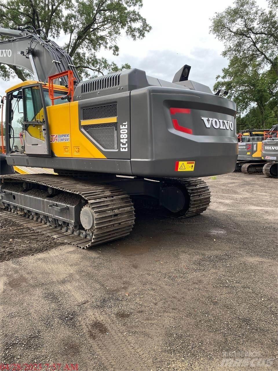 Volvo EC480EL حفارات زحافة