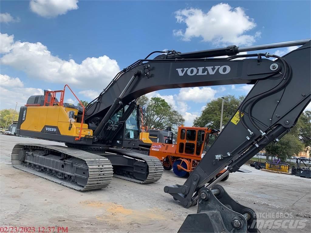 Volvo EC480EL حفارات زحافة