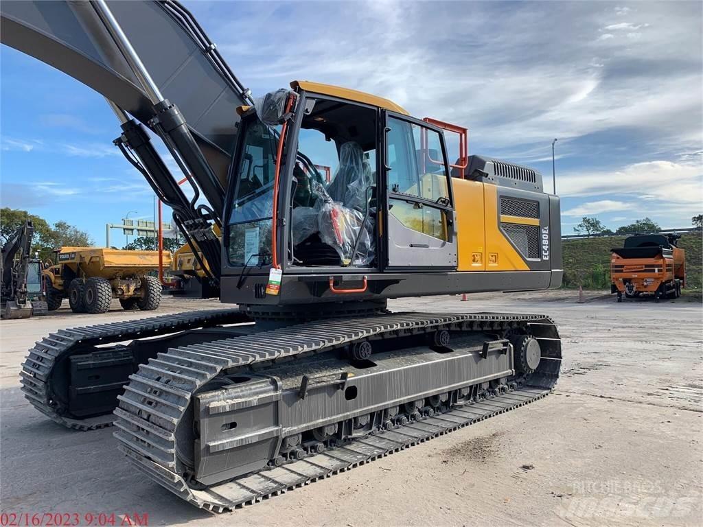 Volvo EC480EL حفارات زحافة