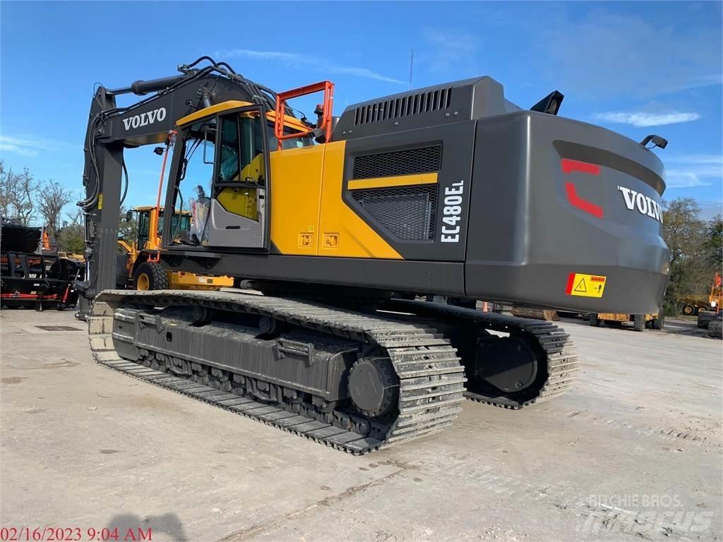 Volvo EC480EL حفارات زحافة