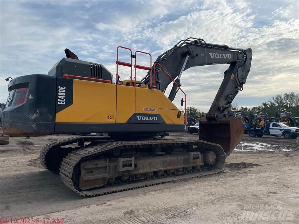 Volvo EC480EL حفارات زحافة