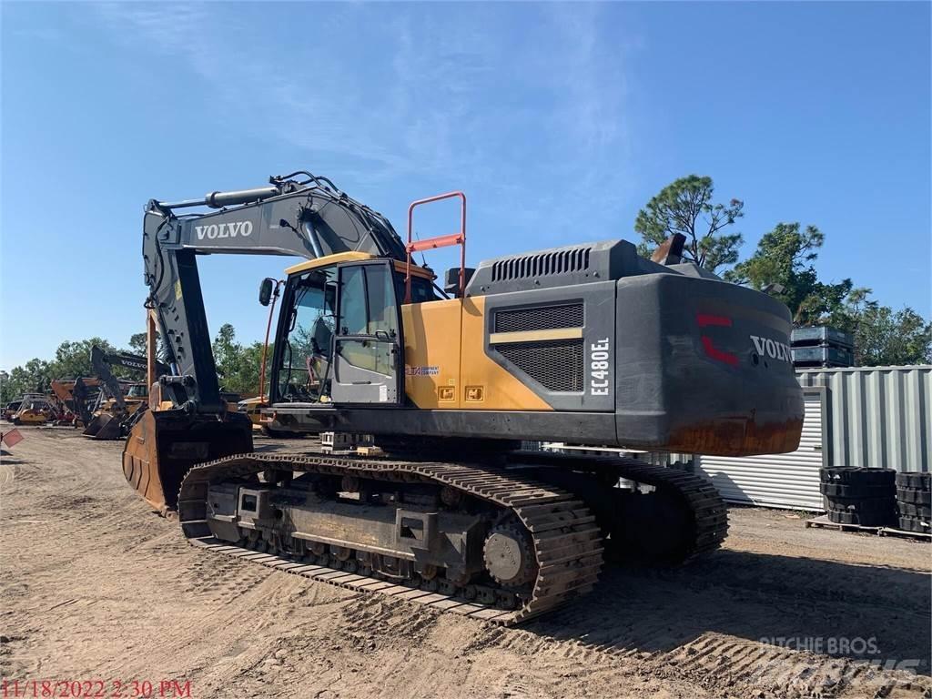 Volvo EC480EL حفارات زحافة