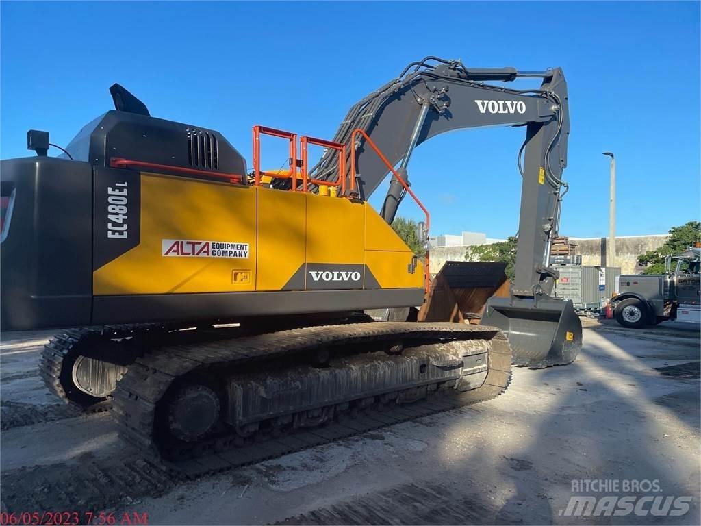 Volvo EC480EL حفارات زحافة