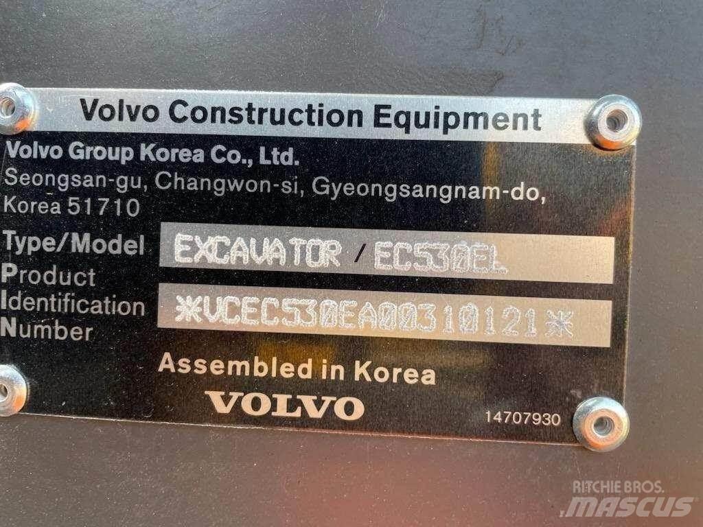 Volvo EC530EL حفارات زحافة