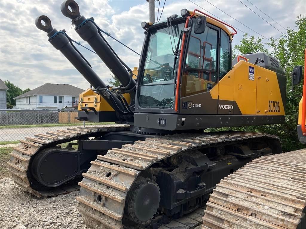 Volvo EC750EL حفارات زحافة