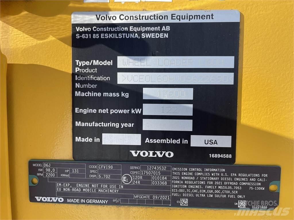 Volvo L60H لوادر بعجل