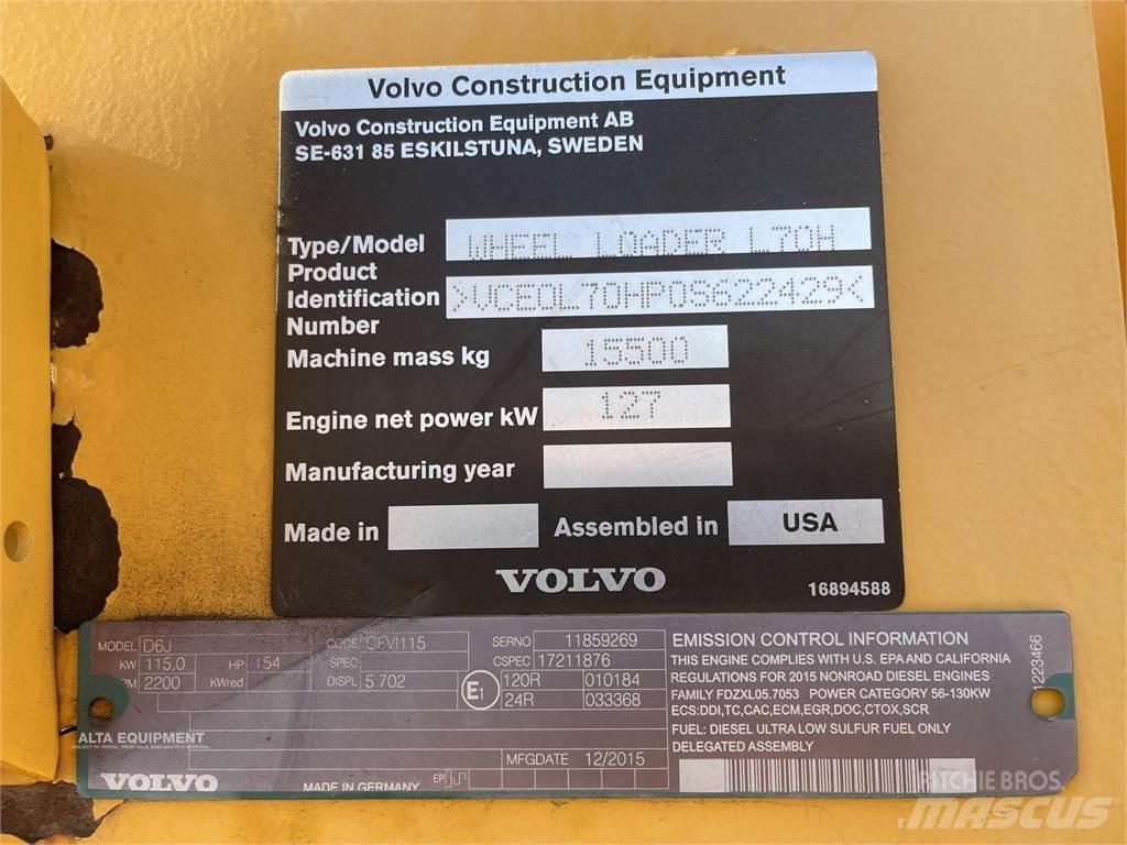 Volvo L70H لوادر بعجل