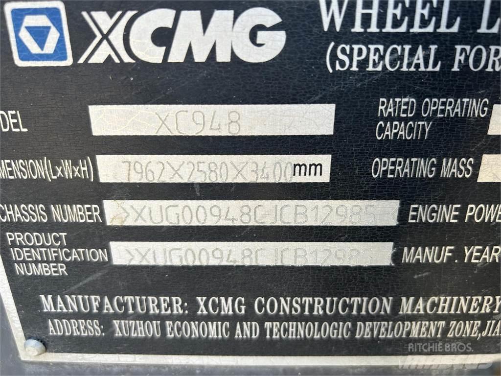 XCMG XC948 لوادر بعجل