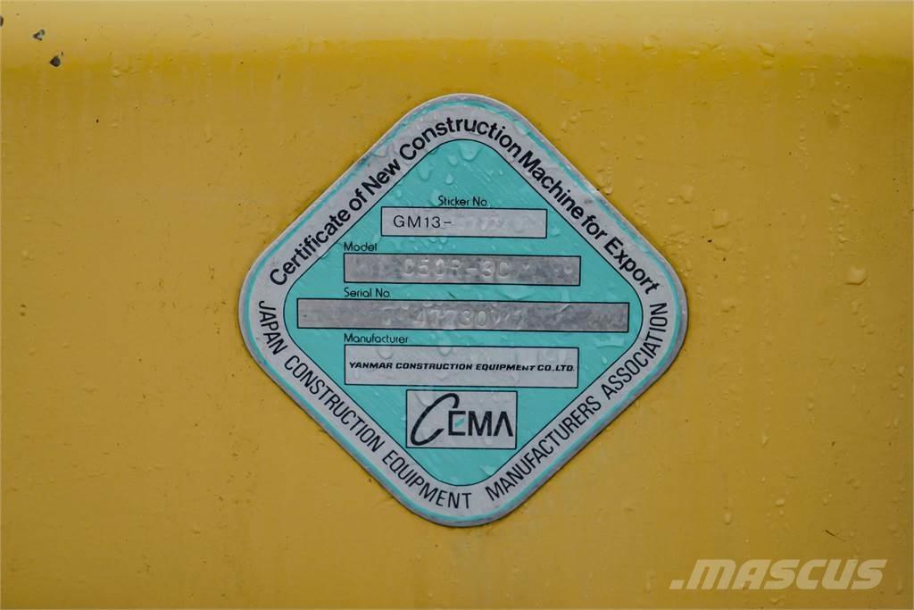 Yanmar C50R-3 عربات نقل قلابة مجنزرة