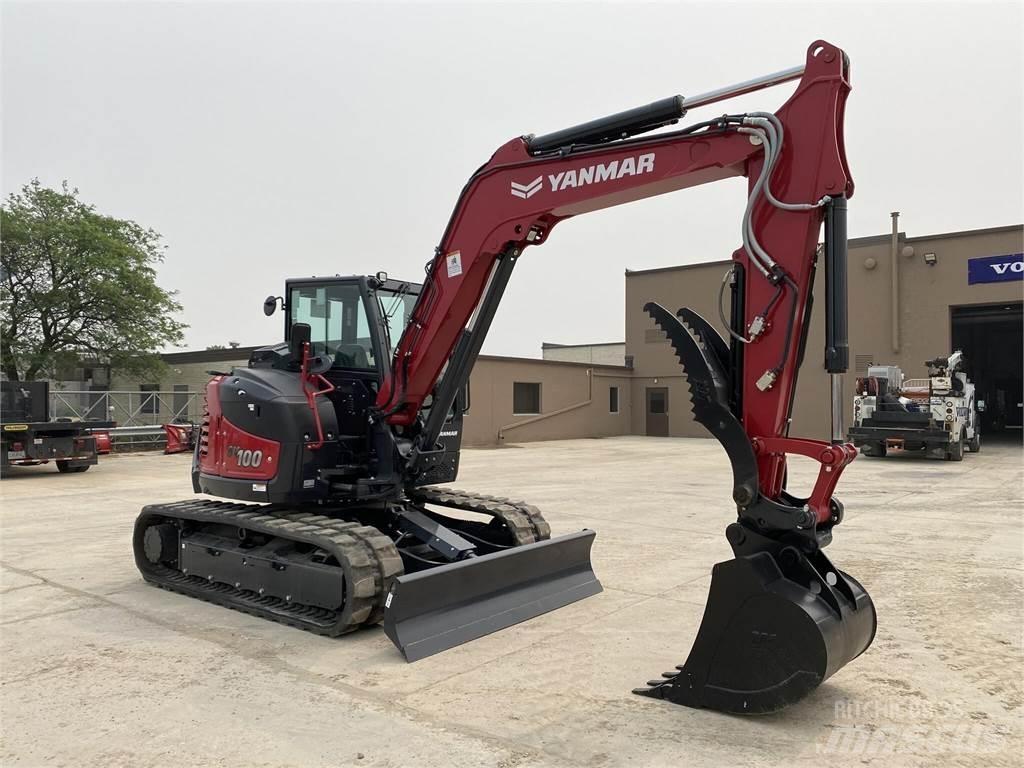 Yanmar SV100-2A حفارات زحافة
