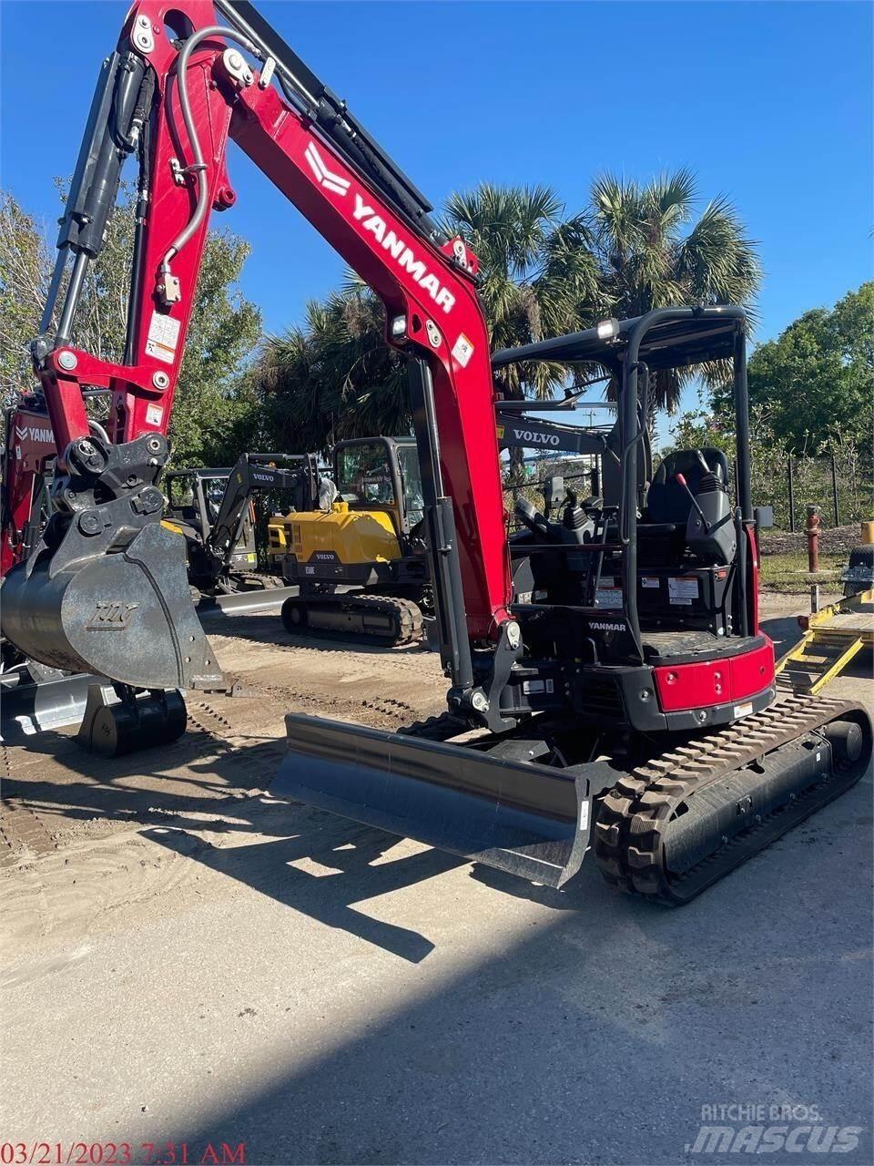 Yanmar VIO35-6A حفارات صغيرة أقل من 7 طن (حفارات صغيرة)
