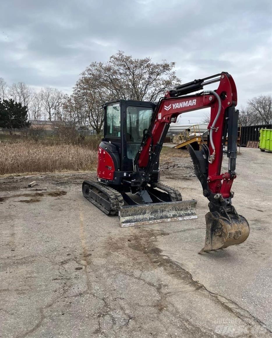 Yanmar VIO35-6A حفارات صغيرة أقل من 7 طن (حفارات صغيرة)