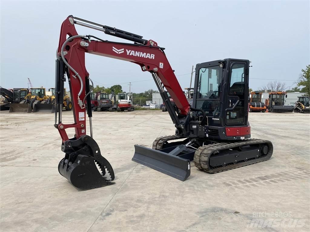 Yanmar VIO55-6A حفارات صغيرة أقل من 7 طن (حفارات صغيرة)