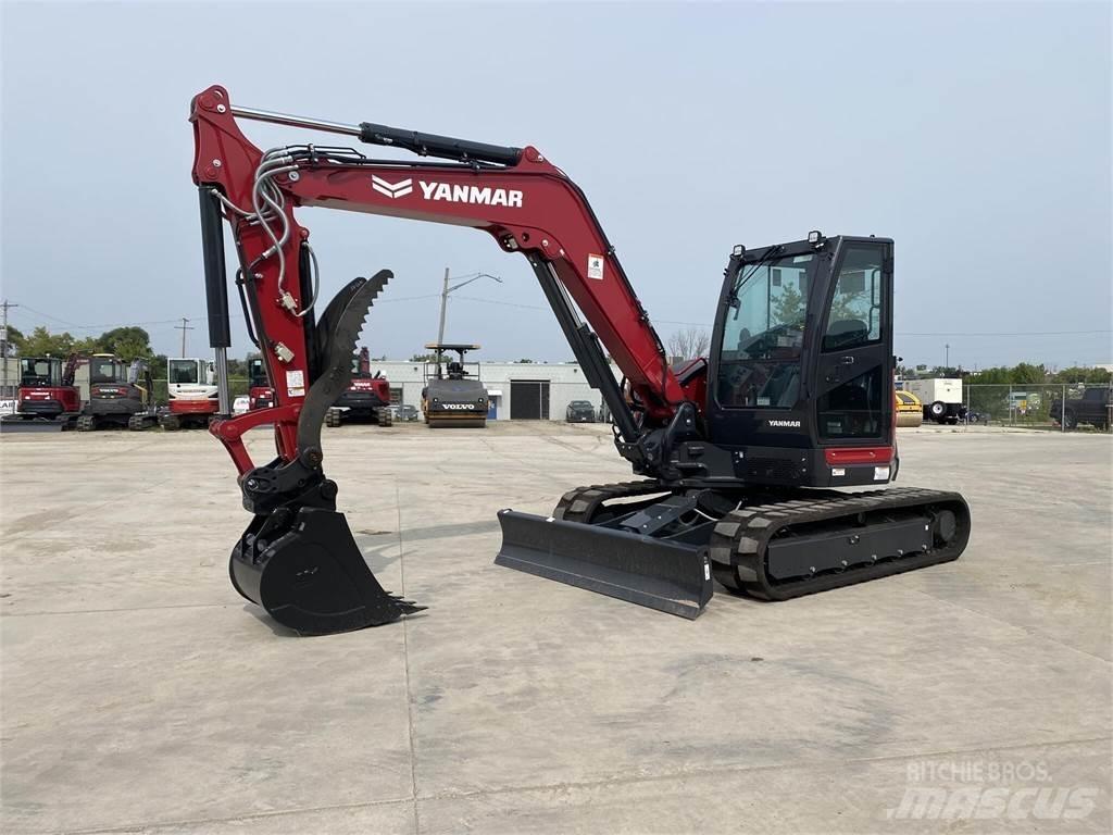 Yanmar VIO80 حفارات زحافة