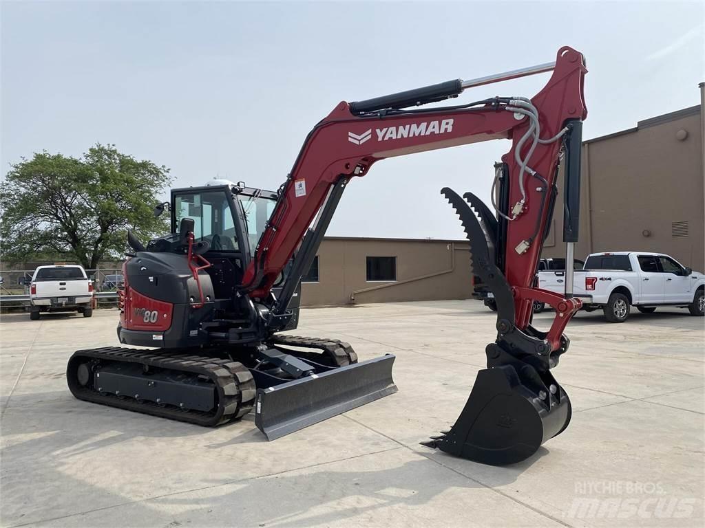 Yanmar VIO80 حفارات زحافة