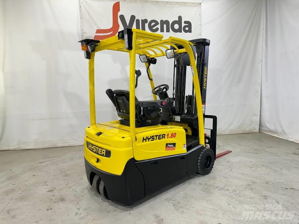 Hyster J1.8XNT LWB شاحنات ذات رافعات شوكية تعمل بالكهرباء
