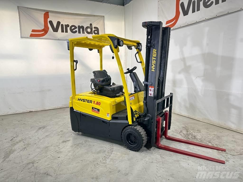 Hyster J1.8XNT LWB شاحنات ذات رافعات شوكية تعمل بالكهرباء