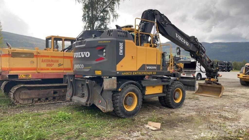 Volvo EW 160 E حفارات بعجل