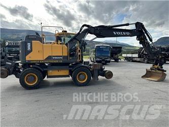 Volvo EW 160 E حفارات بعجل