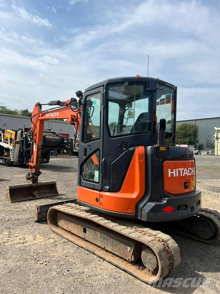 Hitachi ZX 55 U-5 حفارات صغيرة أقل من 7 طن (حفارات صغيرة)