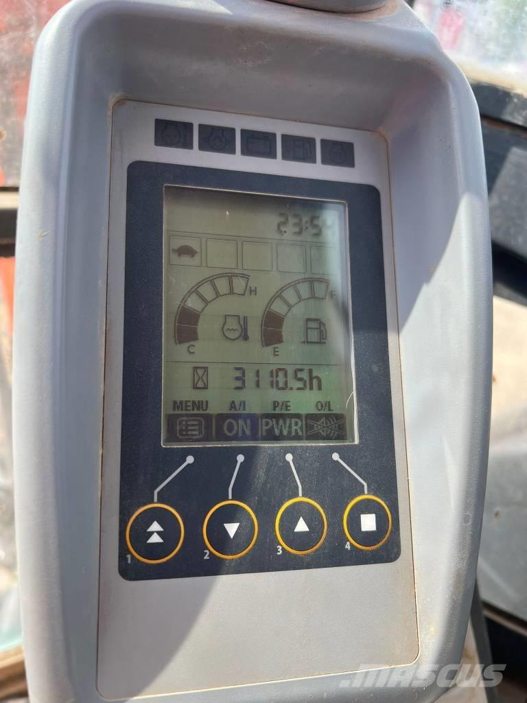 Hitachi ZX 55 U-5 حفارات صغيرة أقل من 7 طن (حفارات صغيرة)