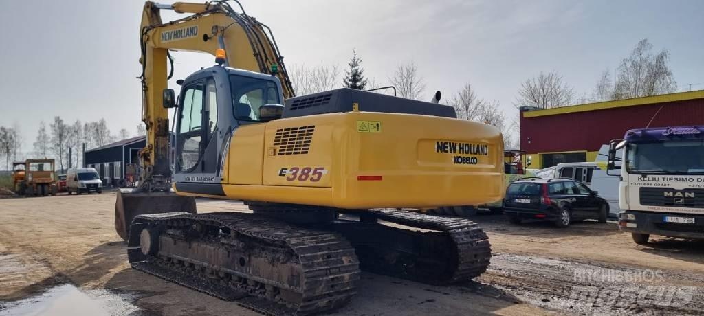 New Holland E 385 حفارات زحافة