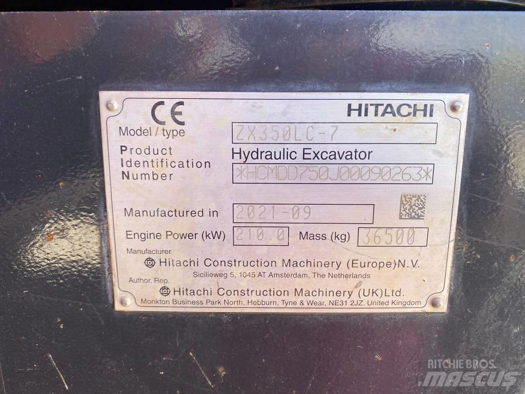 Hitachi ZX 350 LC-6 حفارات زحافة