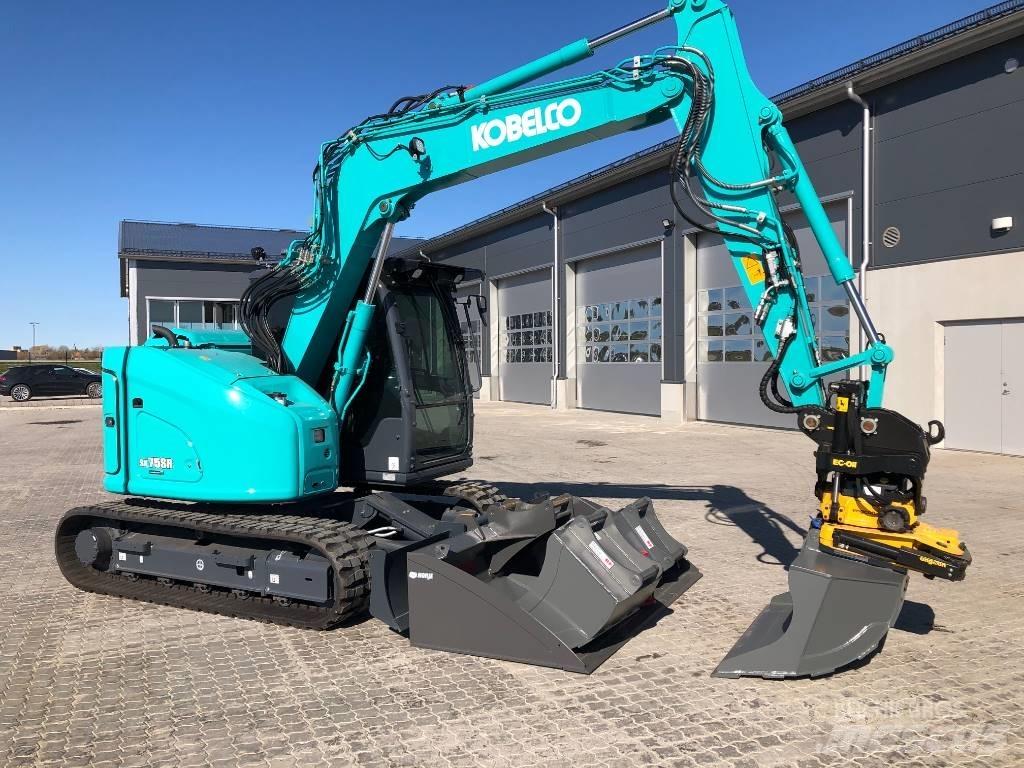 Kobelco SK 75 SR حفارات وسط 7 طن - 12 طن