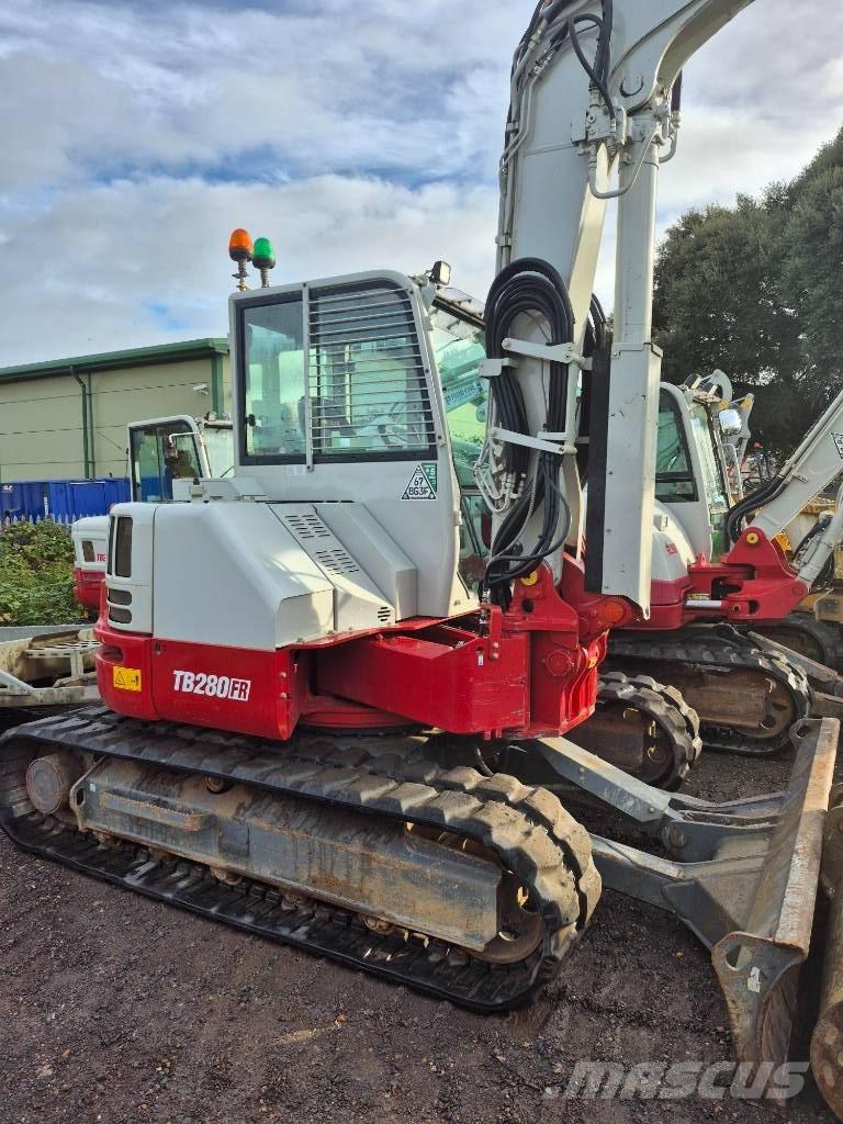 Takeuchi TB 280 FR حفارات وسط 7 طن - 12 طن