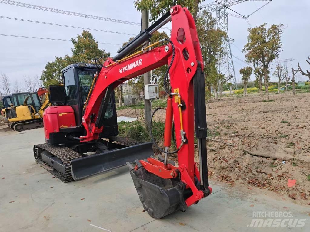 Yanmar Vio 55-5 حفارات صغيرة أقل من 7 طن (حفارات صغيرة)
