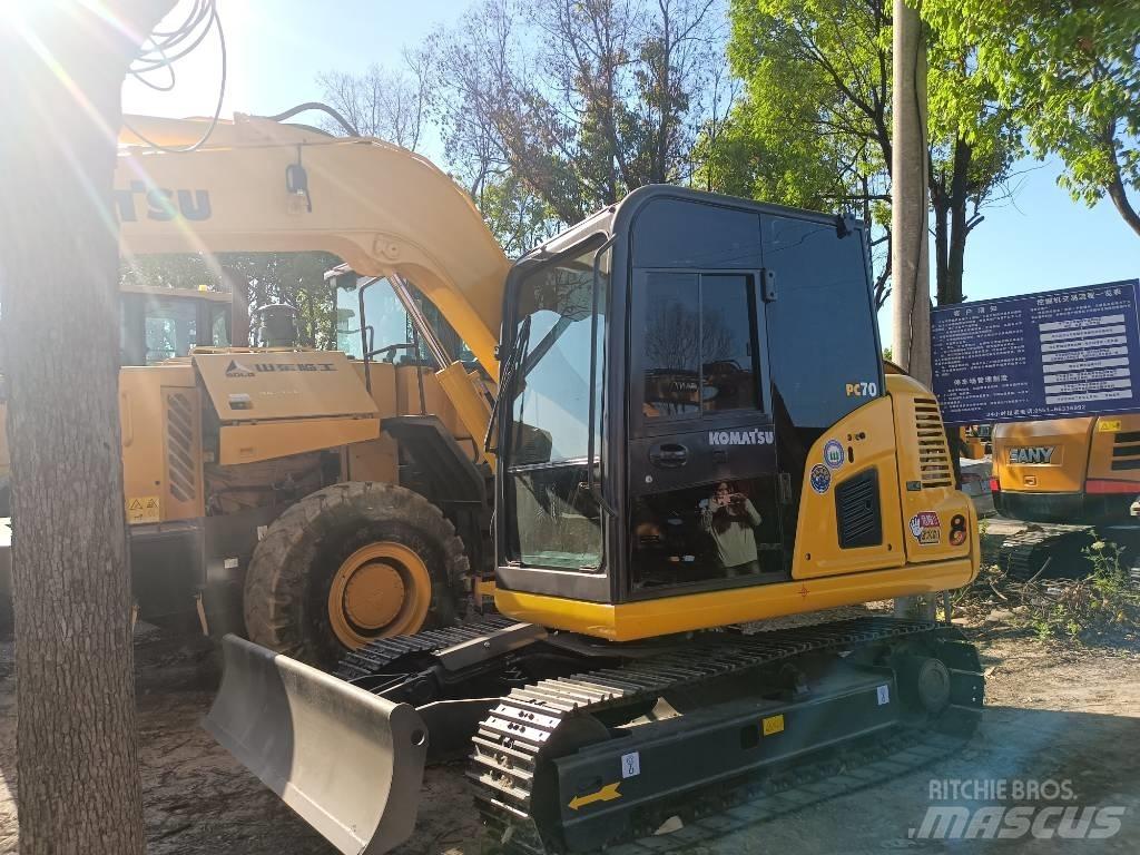 Komatsu PC 70 حفارات صغيرة أقل من 7 طن (حفارات صغيرة)